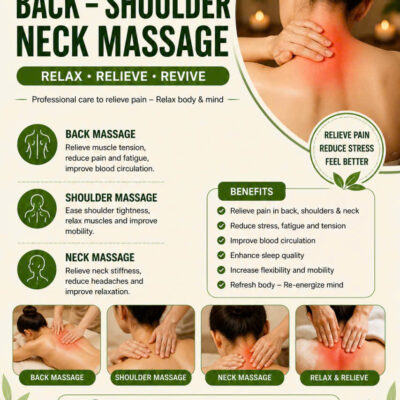 Back, Neck & Shoulder Massage