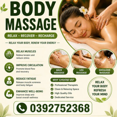 Back, Neck & Shoulder Massage